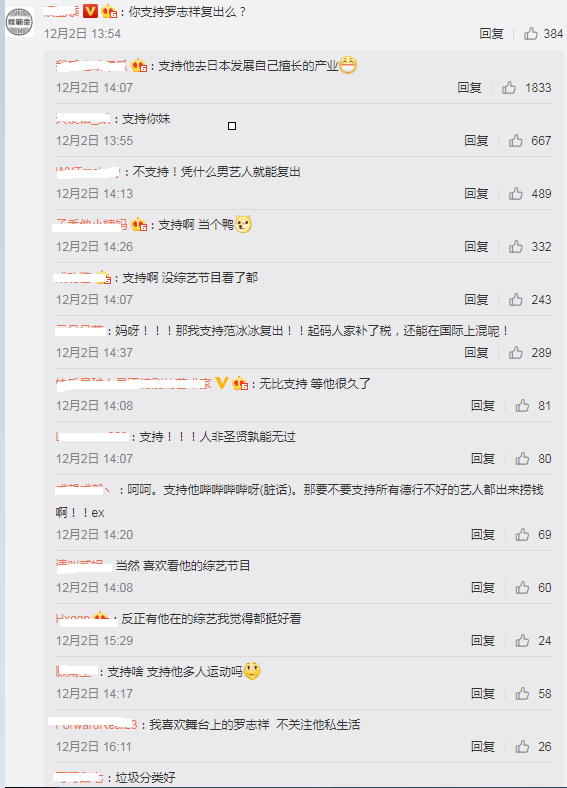 疑似罗志祥助理刘振东对话记录在网上流传，内容提及罗志祥与微珊、冰冰等网红互动热络(图3)
